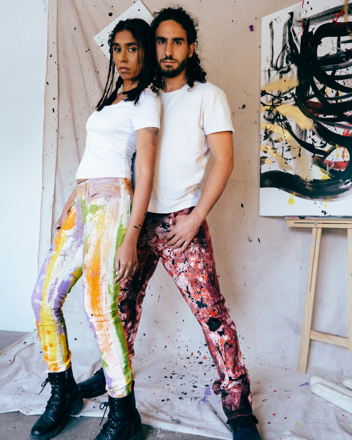 Triple-Ex Red Heart Jeans