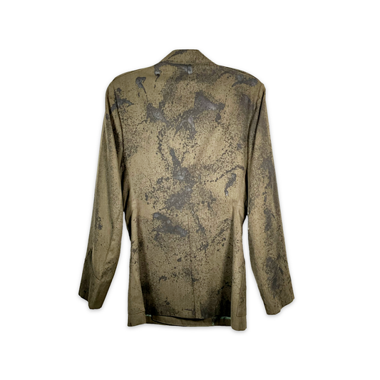 Painted IDFK White glow Jacket