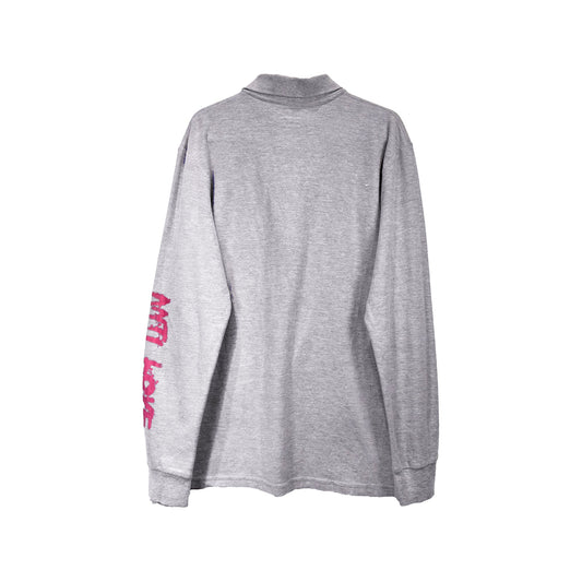 Anti Love Full Sleeves Polo