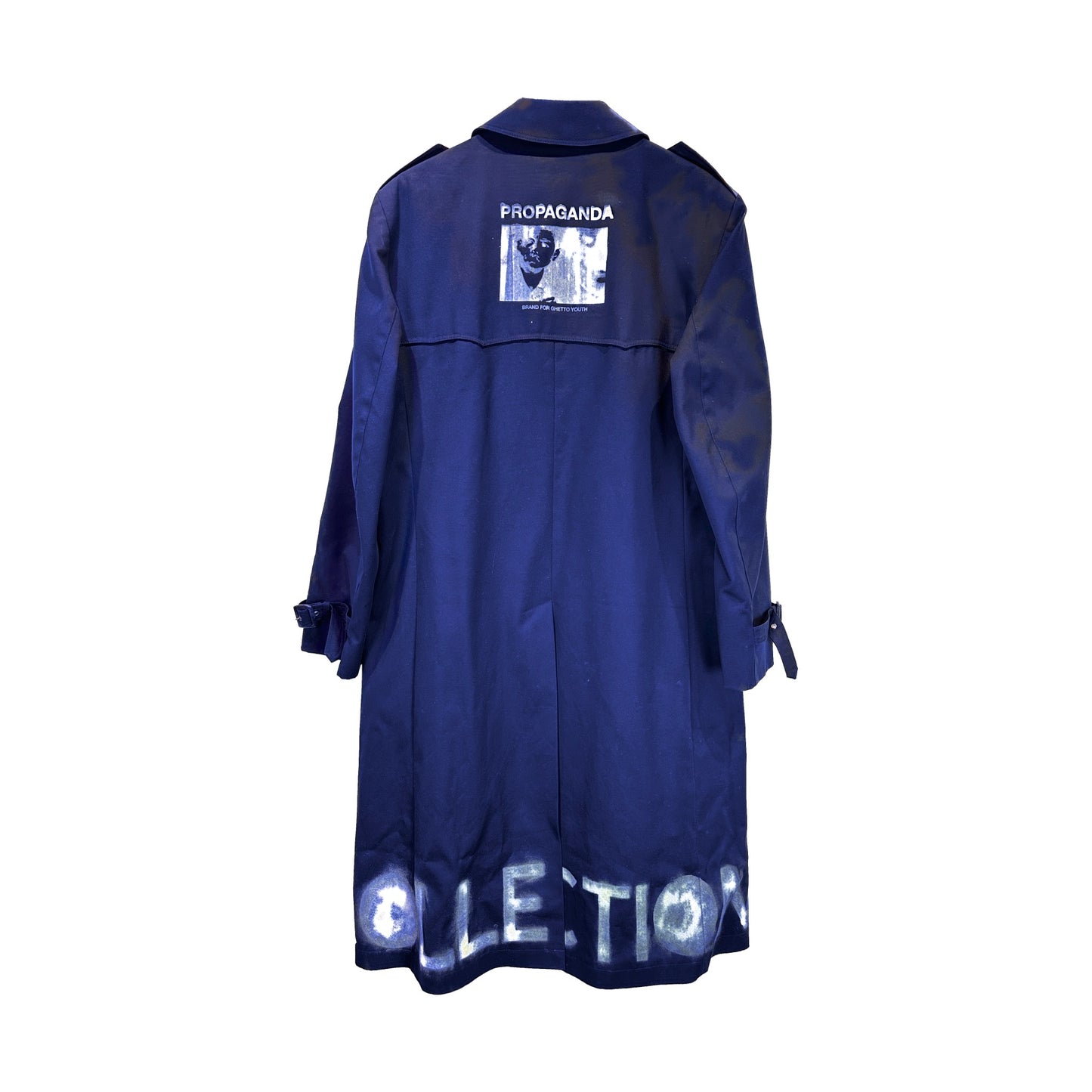 Propaganda Contrast Long Overcoat