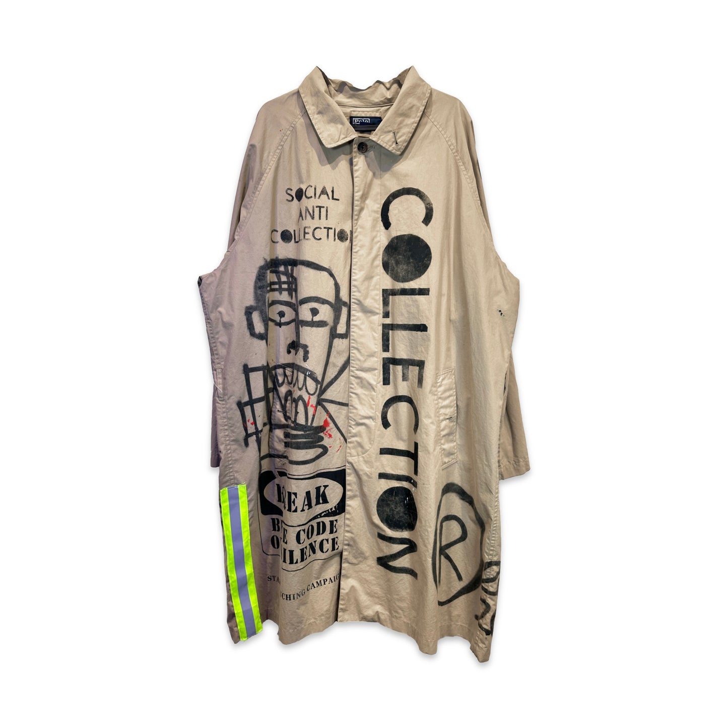 Polo Social Anti Long Overcoat