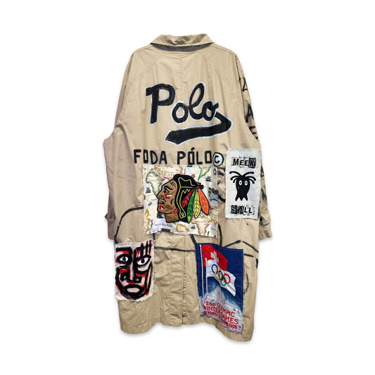 Polo Social Anti Long Overcoat