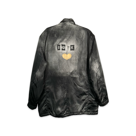 Question Everything Black Coat