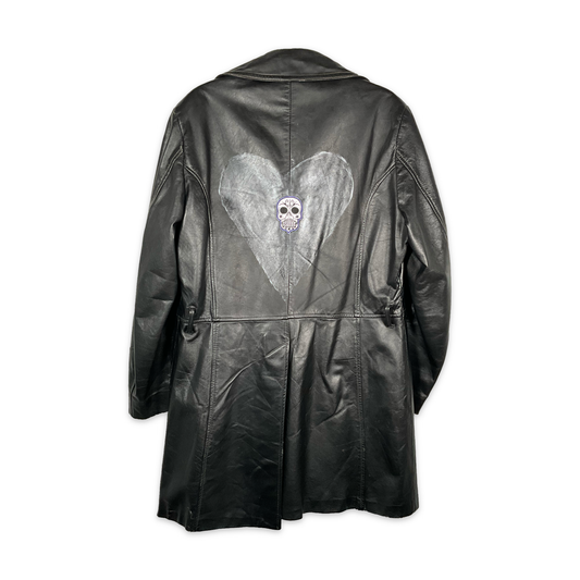 Skull Hearted Black Coat