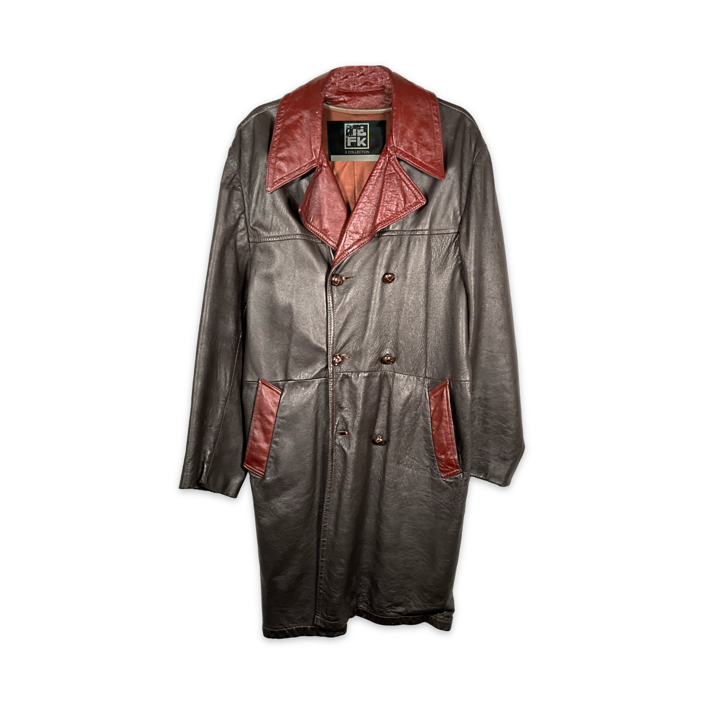Collar Dyed Long Coat