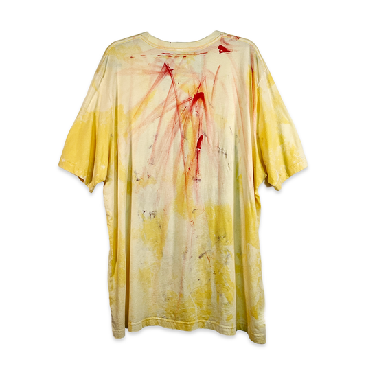 Splashed Red Mark Tee