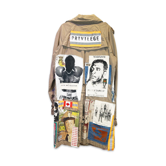 Privilege Social Anti Long Overcoat