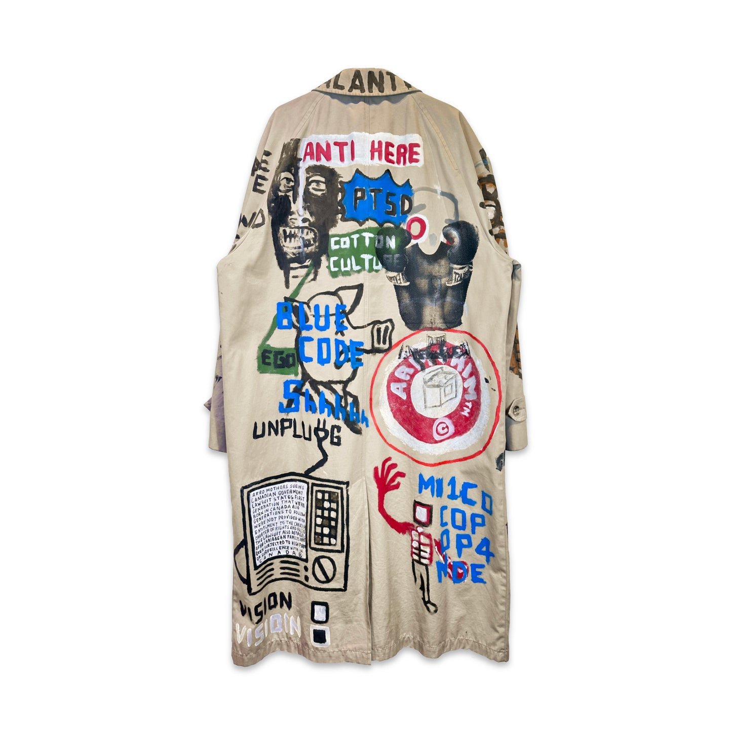 Anti Here Long Overcoat