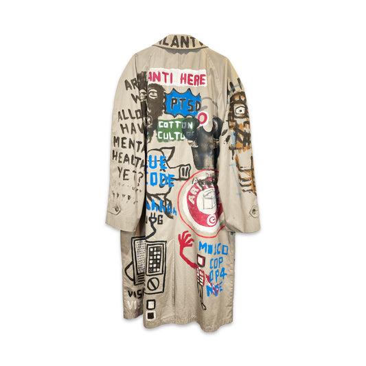 Anti Here Long Overcoat