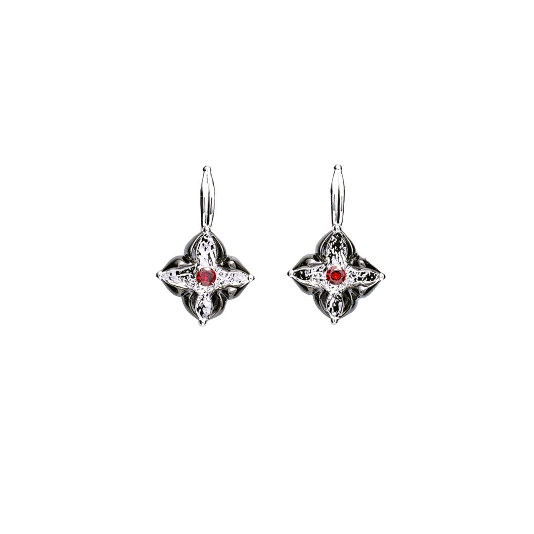 Crossflower Dangle Earrings