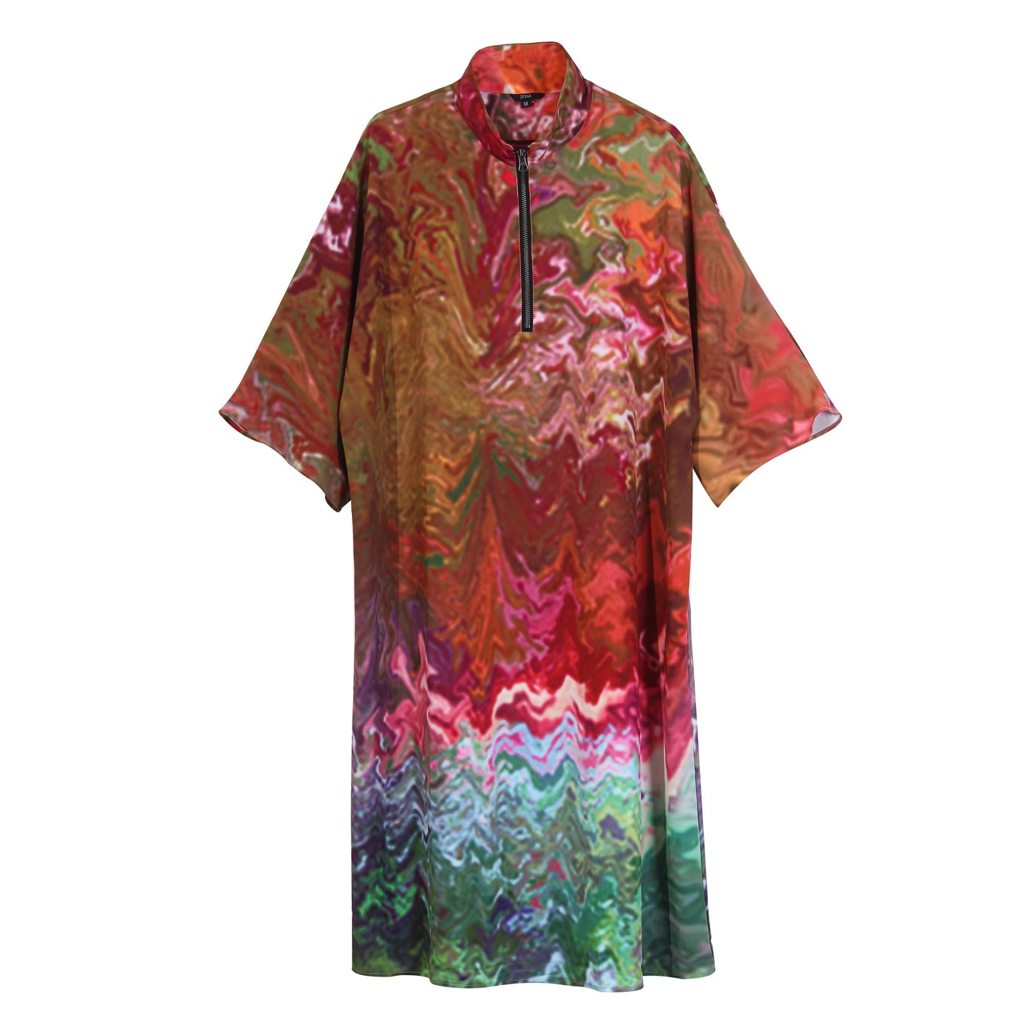 ACID4YUPPIES x JUMA NEW WAVE CANADA Printed Zip Up Tunic