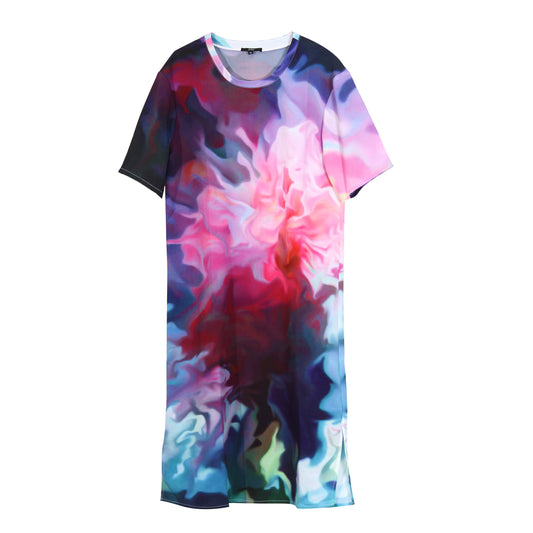 ACID4YUPPIES X JUMA SHAKTI Printed Slip Dress