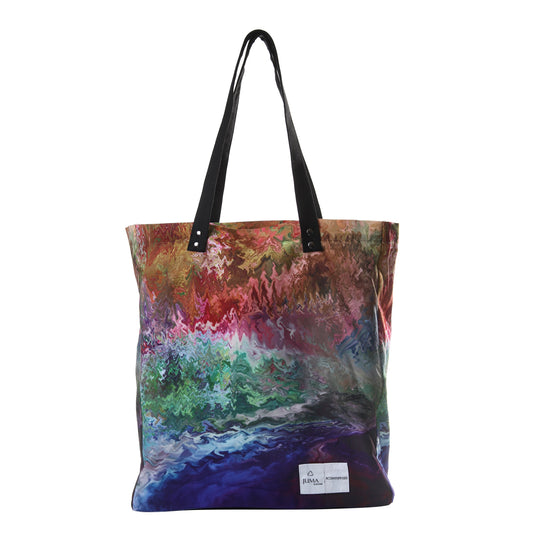 ACID4YUPPIES X JUMA NEW WAVE CANADA Printed Tote Bag