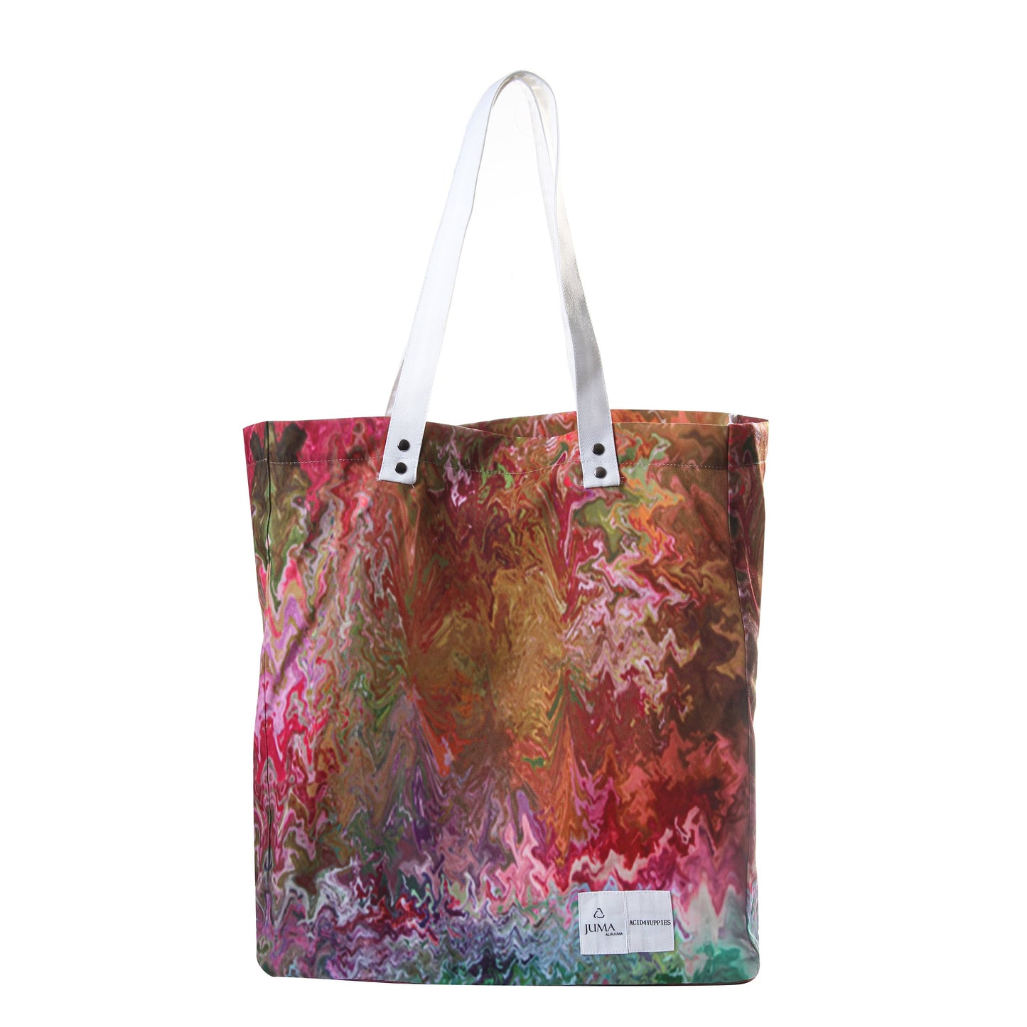 ACID4YUPPIES X JUMA NEW WAVE CANADA Printed Tote Bag