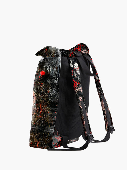 IDFK x Juma - love u forever Roll Top Backpack