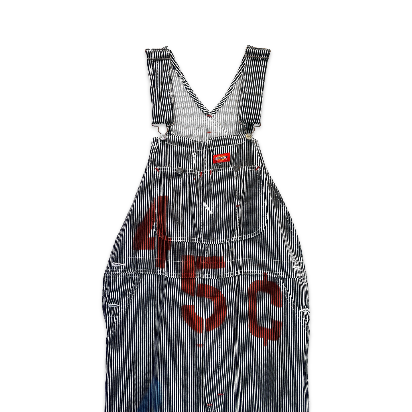 Striped Social Anti Overall