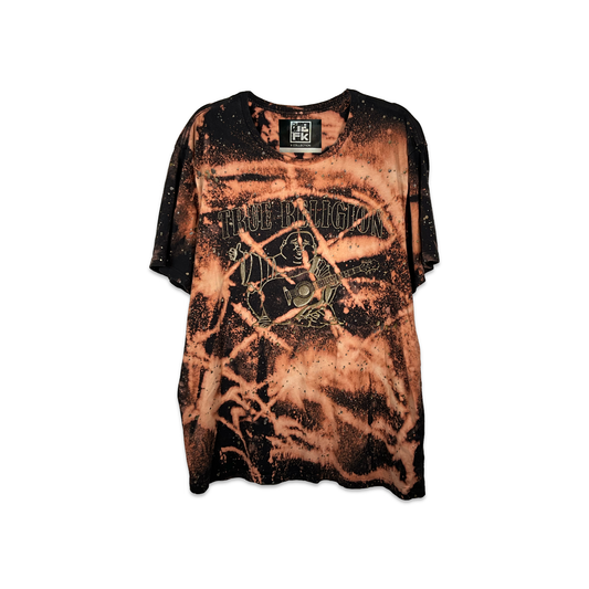 Cris Cross Splashed Tee