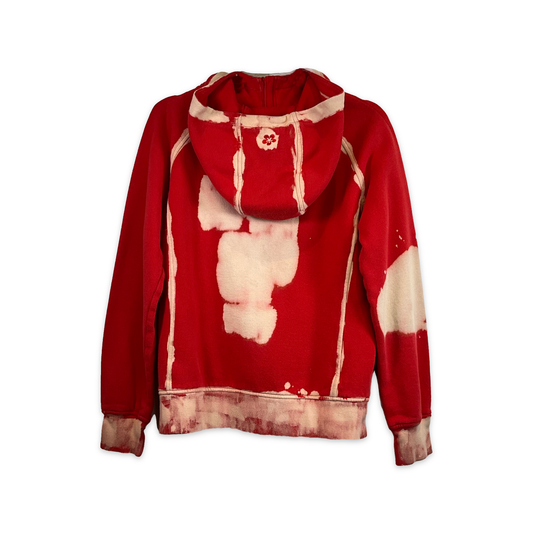 IDFK Hot Red Bleached Zipper