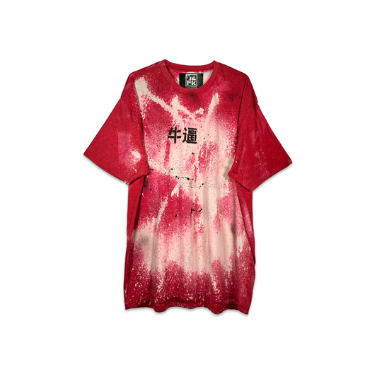 Awesome! Mandarin Red Splattered Tee