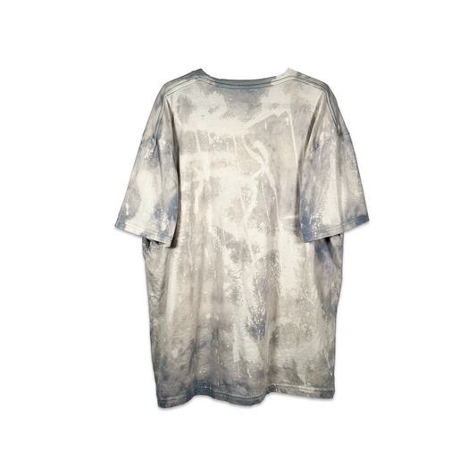 Dammit! Mandarin Subtle Grey Bleached Tee