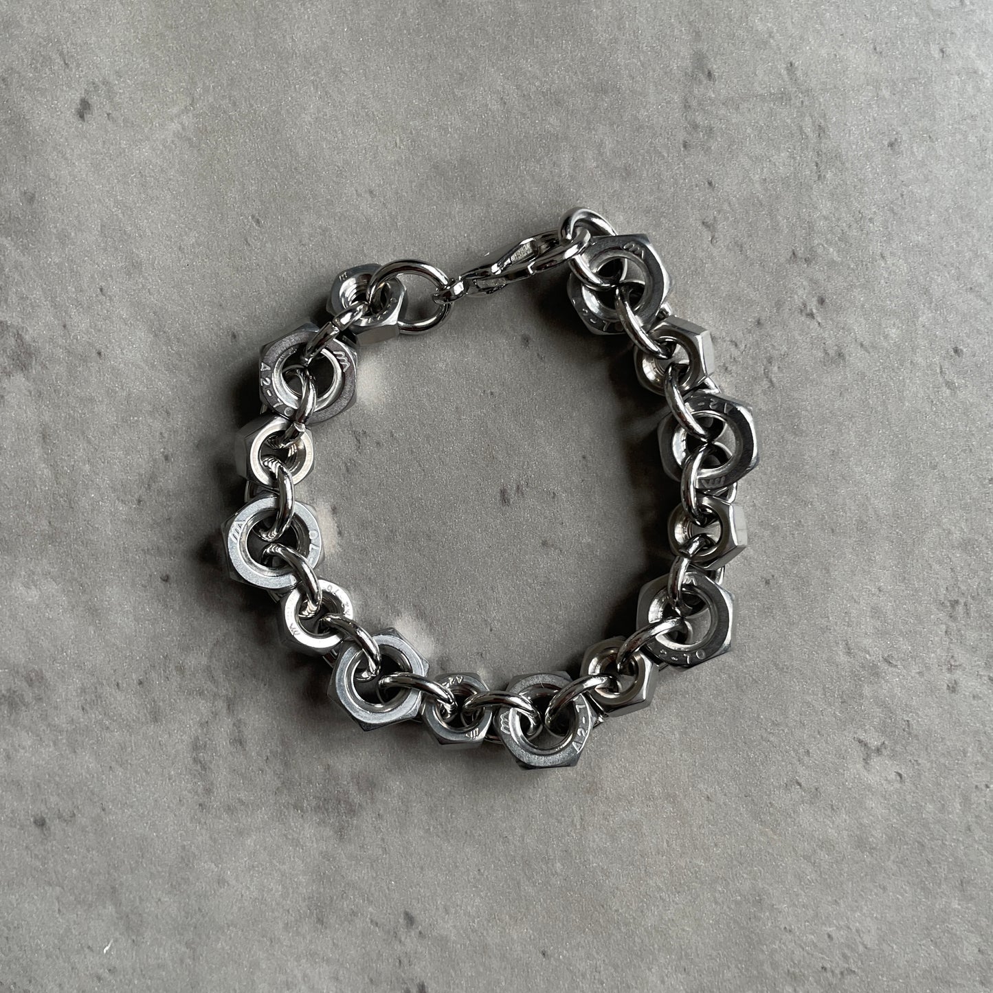 Nuts About You Stainless Steel Bracelet