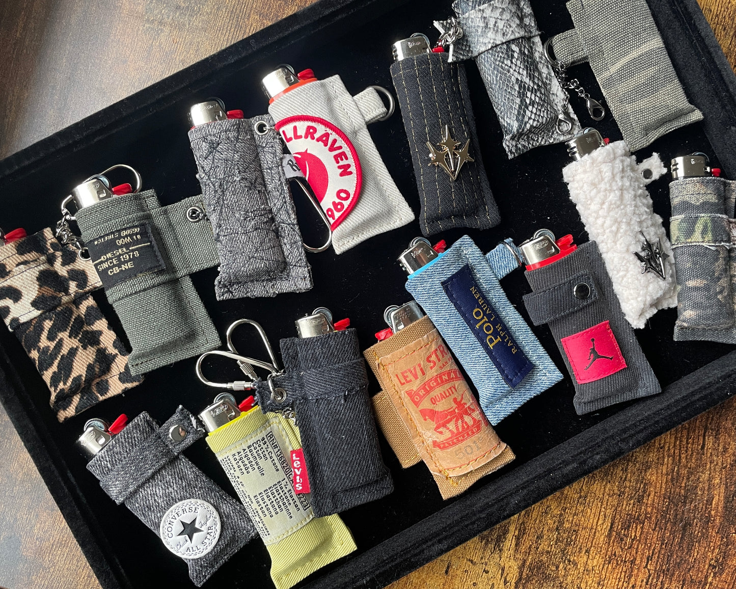 Hand-made Bic Lighter Sleeves