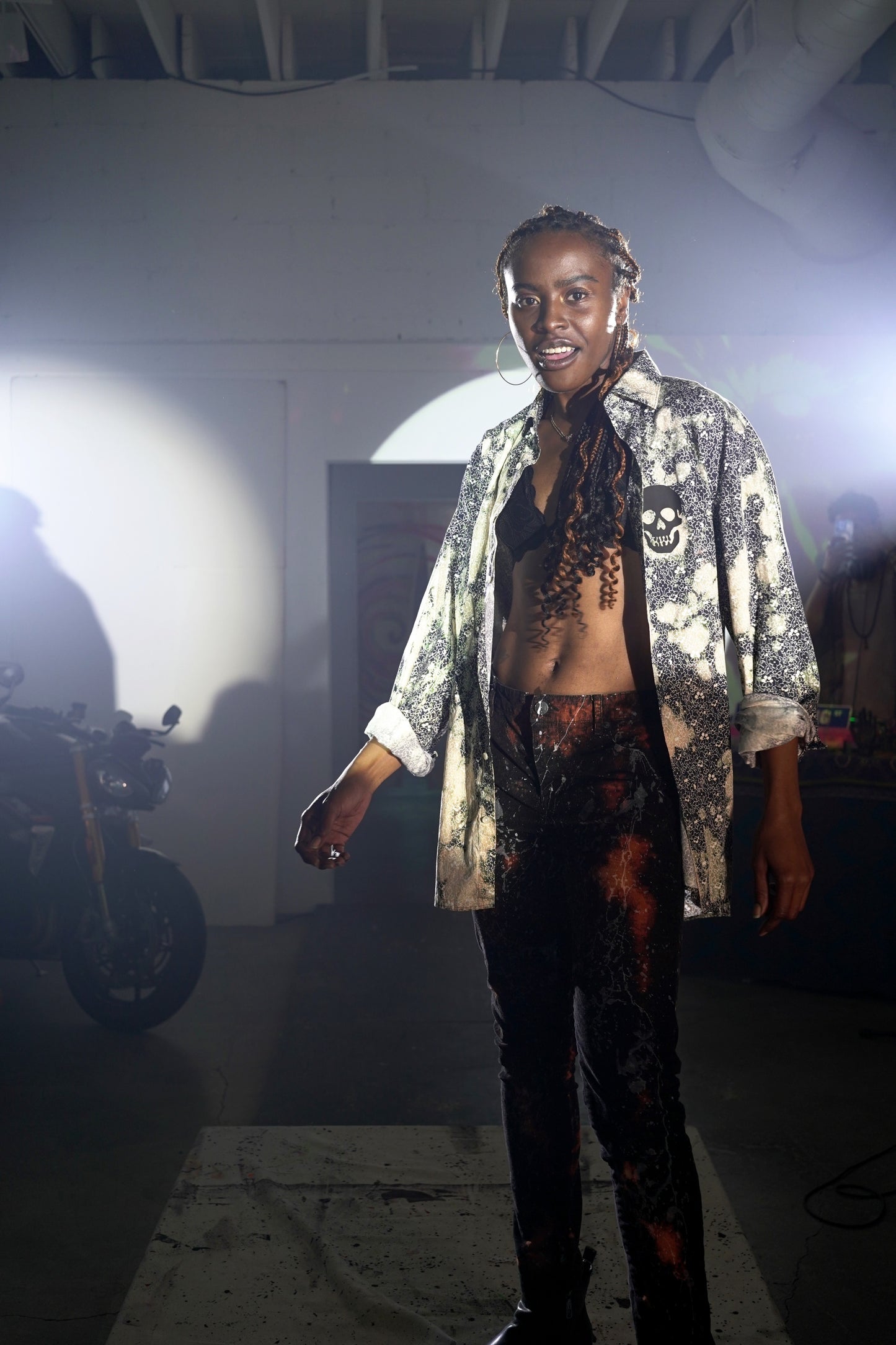 White Garden Bleached Shirt