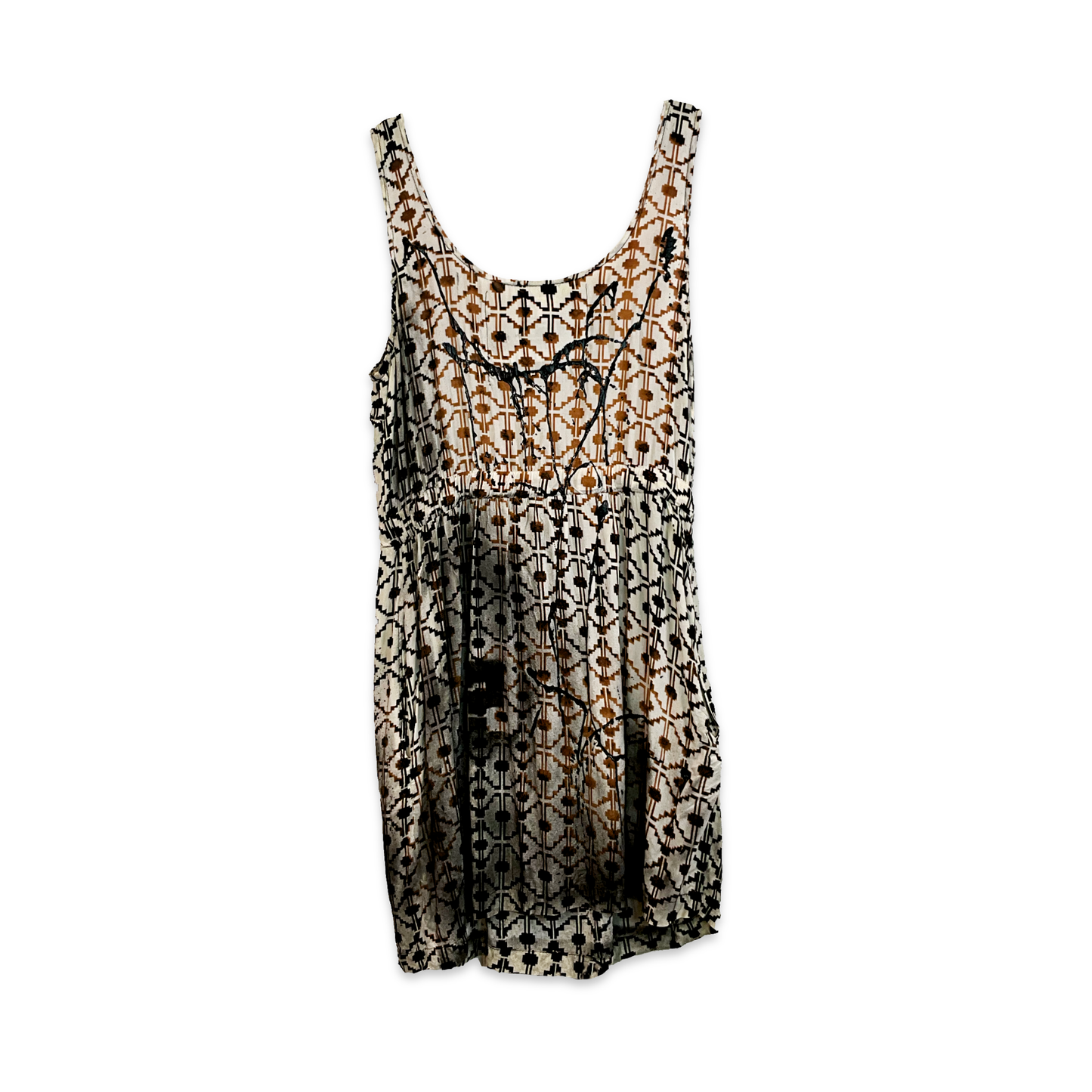 Bleach & Paint Short Summer Dress