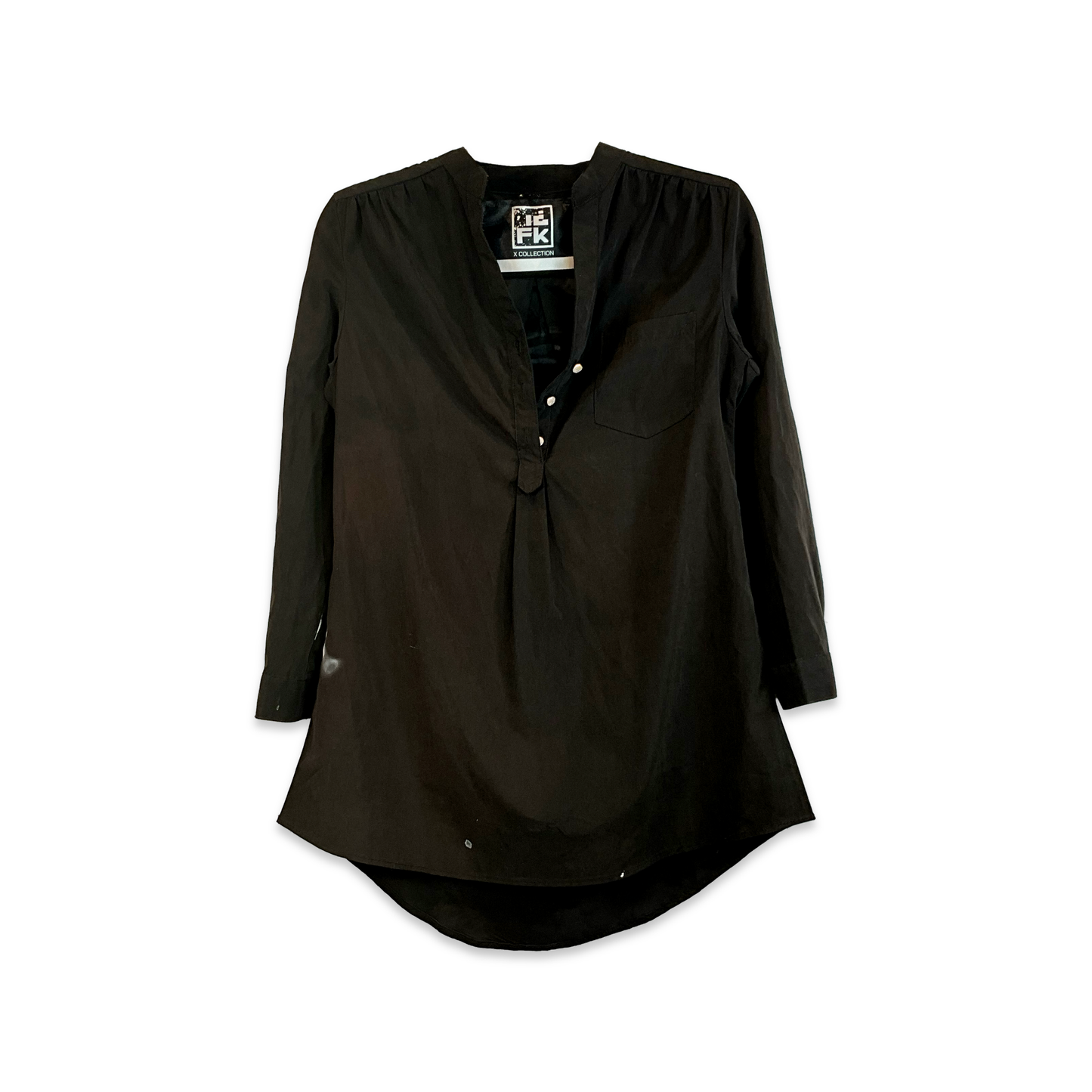 WNDRLND Black Shirt Dress