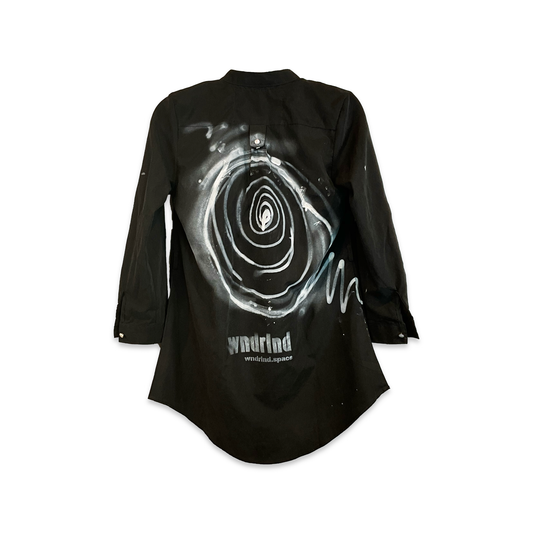 WNDRLND Black Shirt Dress