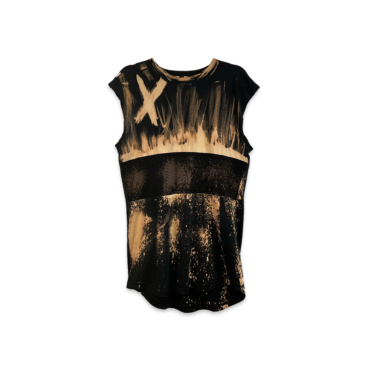 X-Shoulder Engineered Dress