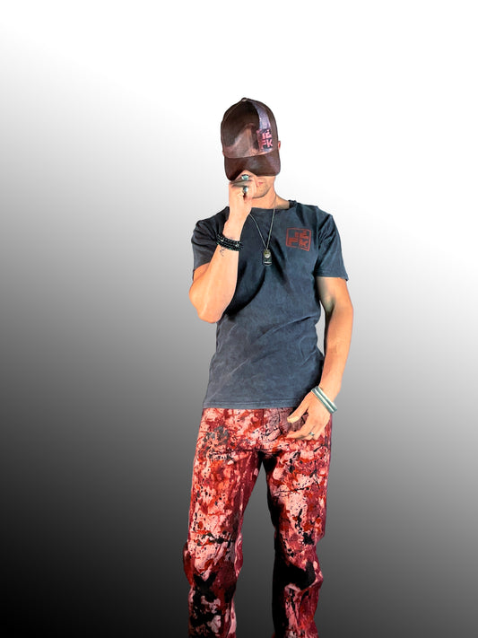 IDFK Logo Essential Black Tee