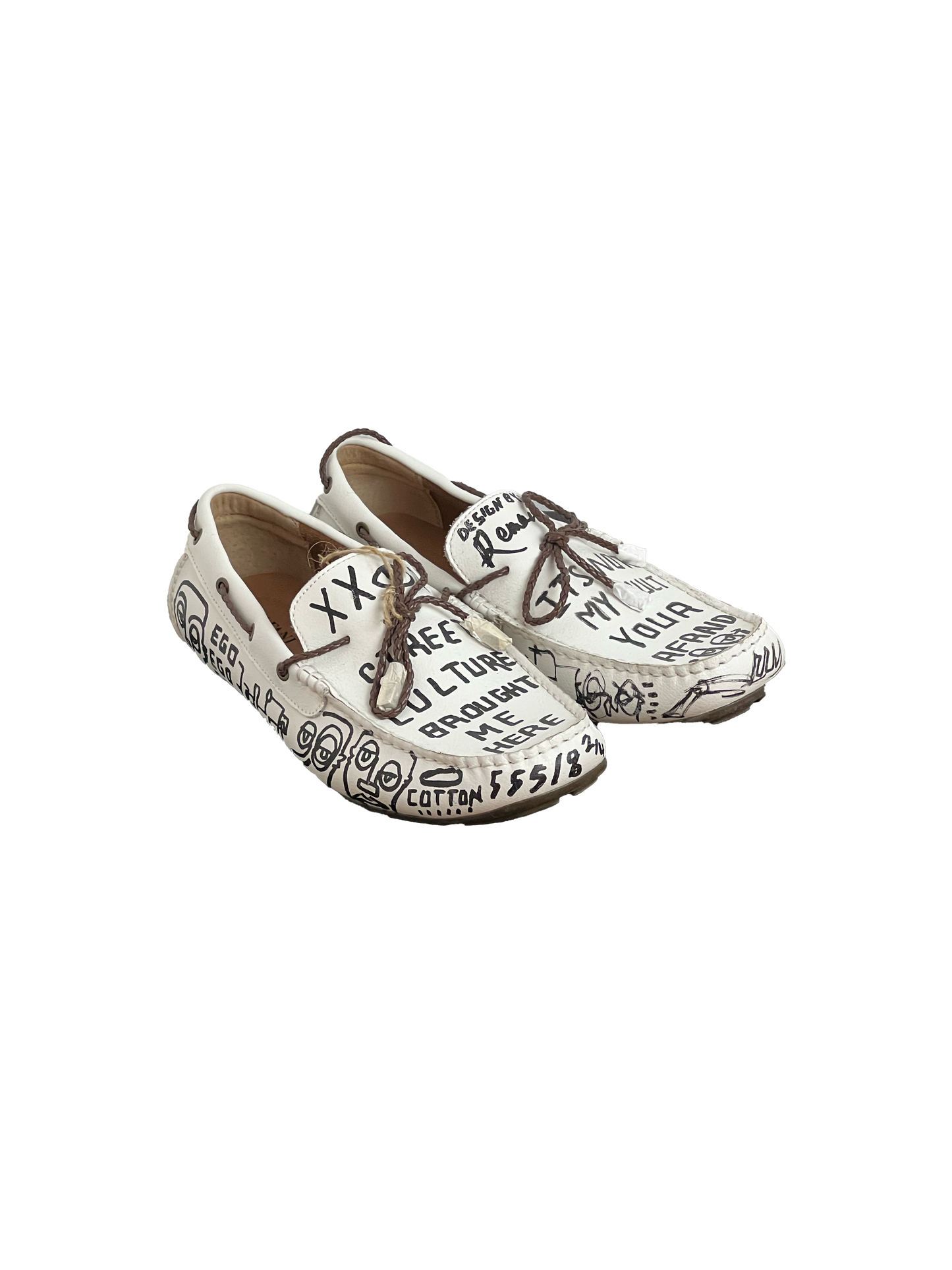 Street Culture White Slip-On Shoes