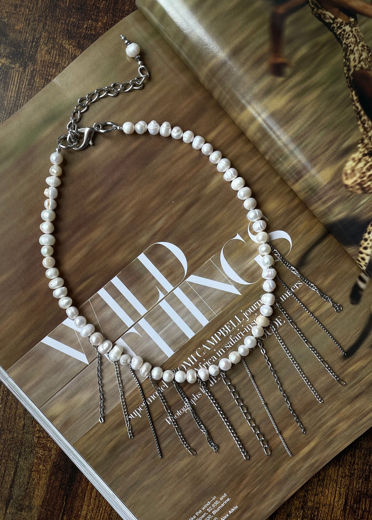 Creme Freshwater Pearl Necklace