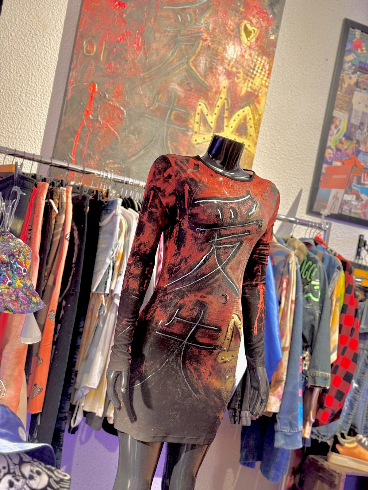 IDFK Transparency Mesh Mini-Dress - Love. Loss.