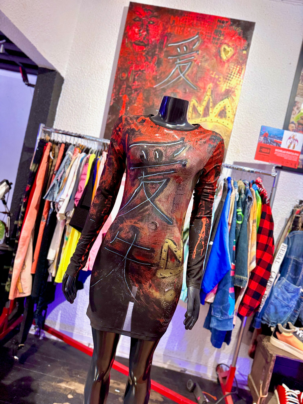 IDFK Transparency Mesh Mini-Dress - Love. Loss.
