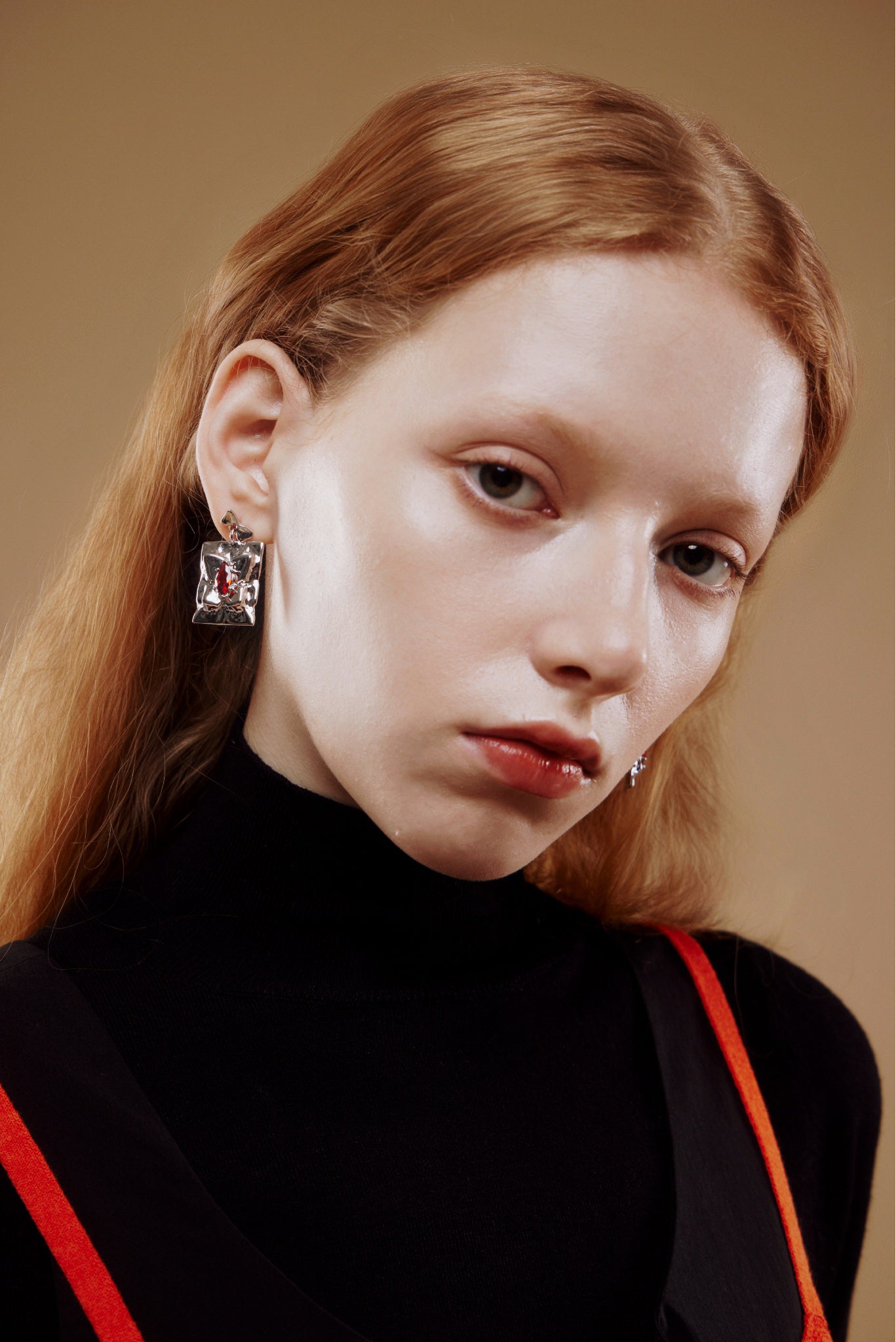 Butterfly Garnet Earrings