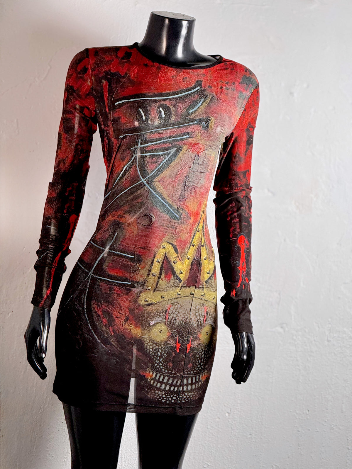 IDFK Transparency Mesh Mini-Dress - Love. Loss.
