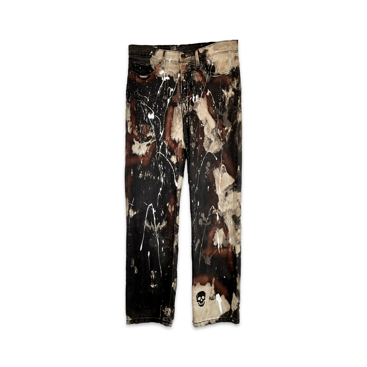 Brownie Splashed Jeans