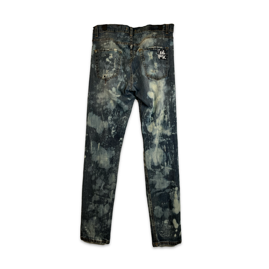Black Sprinkler Jeans
