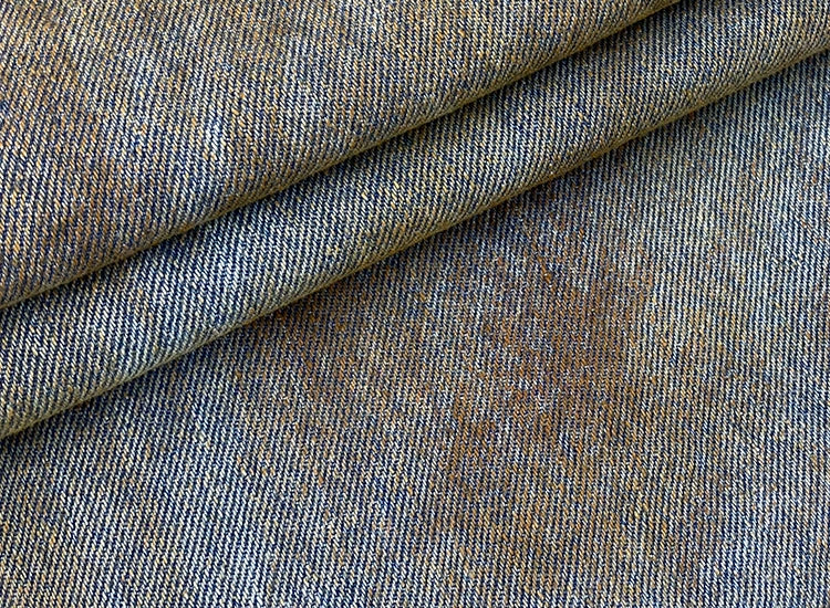 FUZZYKON Vintage Vibes: Hand-Painted Distressed Denim Jeans