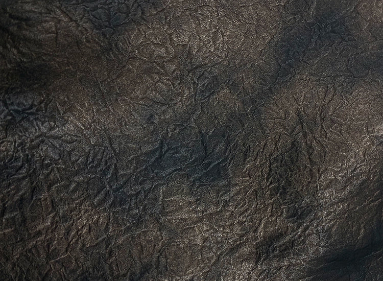 FUZZYKON Rich Tone Black-Brown Leather Jacket