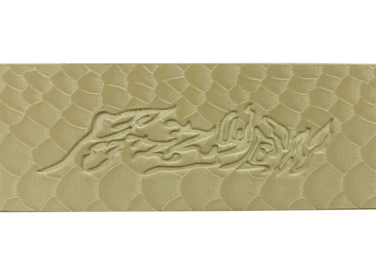 FUZZYKON Punk-inspired Riveted Snakeskin Choker