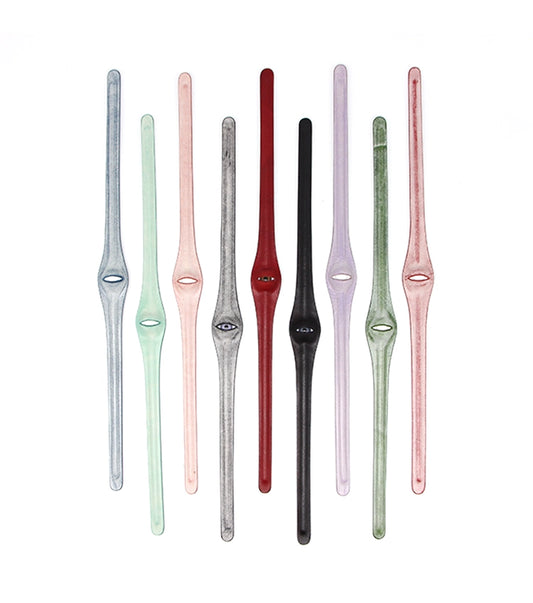 Gothic Handmade Leather Eyeball Choker