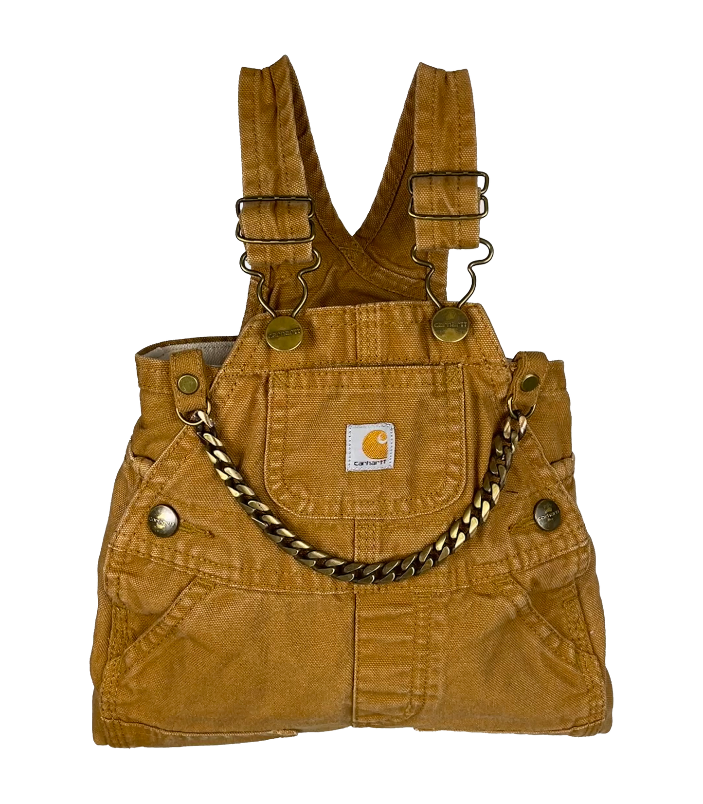 Up-cycled Carhartt Overalls Mini Tote Bag