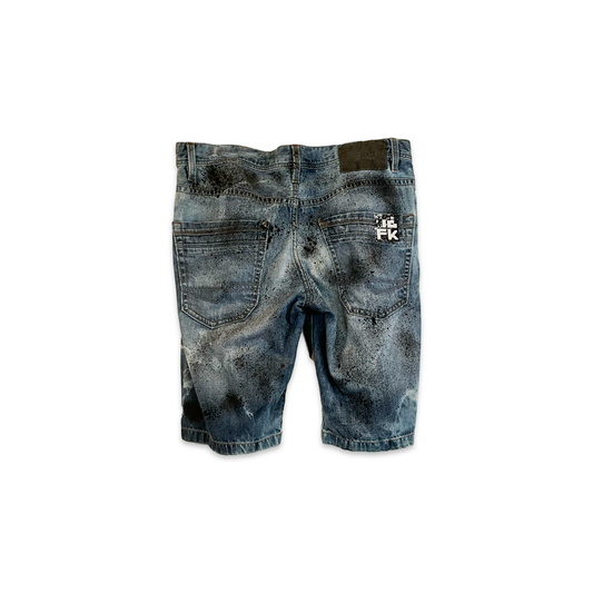 Black Splatter Shorts