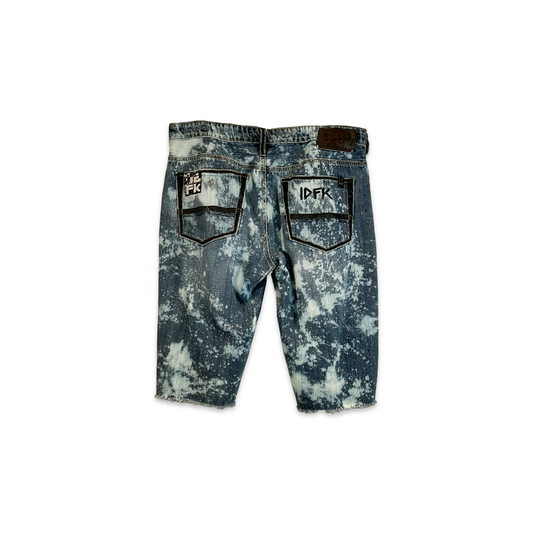 1+1=3 Splattered Shorts