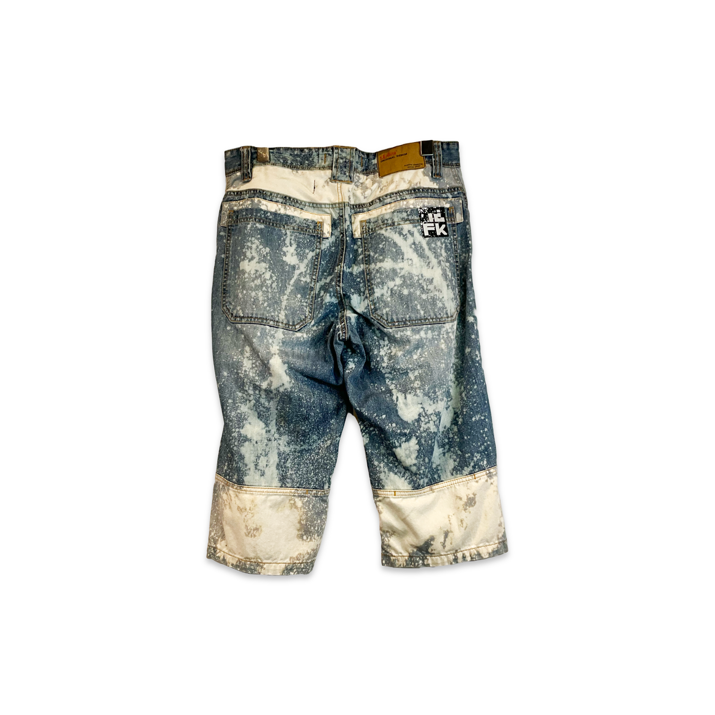 Engineered Bleach Shorts