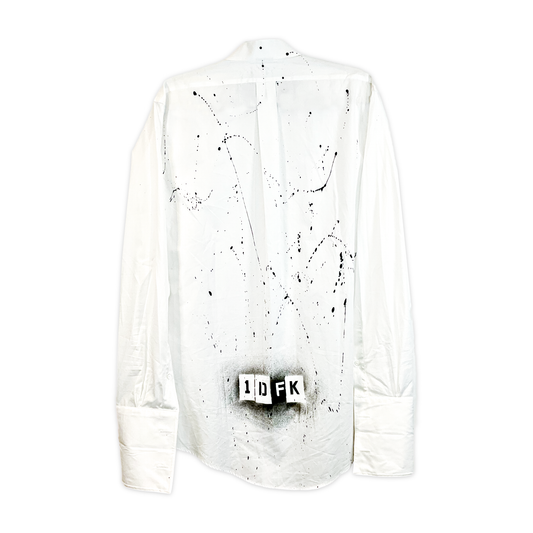 Neon Splatter Tux Shirt