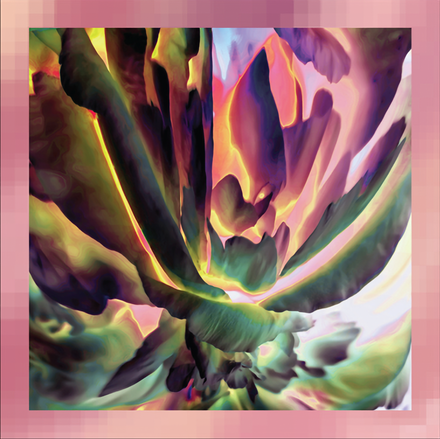 ACID4YUPPIES ELECTRIC PEONY Silk